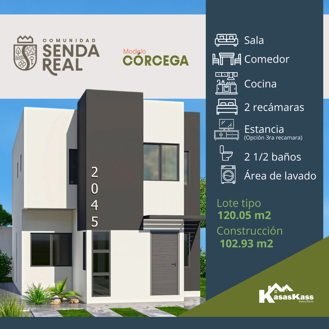 Casas Nuevas en Venta en Senda Real - Kasas Kass
